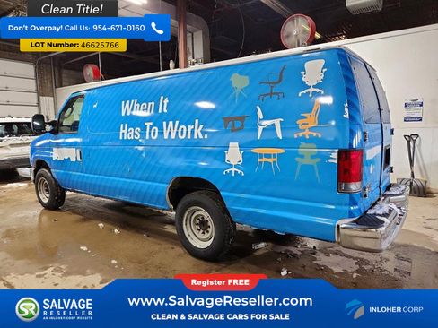 Used 2013 Ford E-150 and Econoline 150 Extended Cargo Van w/ Commercial Cargo Van Pkg image 3