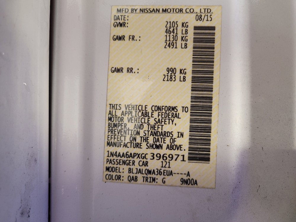 Used 2016 Nissan Maxima 3.5 S FWD image 33