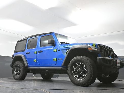 Used 2021 Jeep Wrangler Unlimited Rubicon 4xe w/ Cold Weather Group AWD/4WD image 26