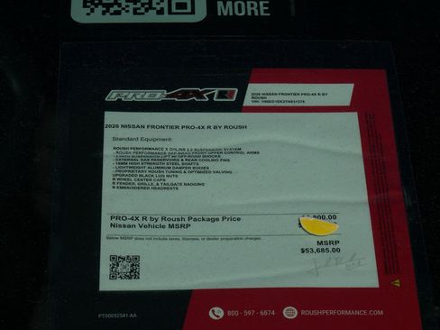 New 2026 Nissan Frontier PRO-4X w/ Pro Premium Package AWD/4WD image 5