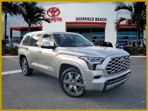 New 2026 Toyota Sequoia Capstone image 1