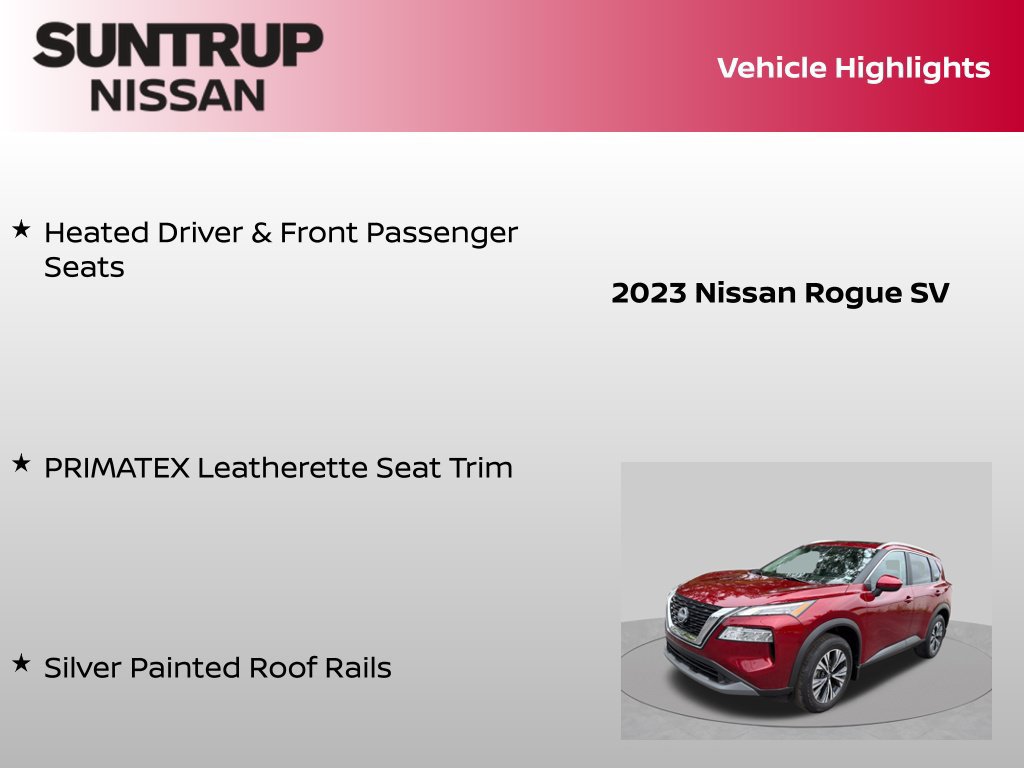 Certified 2023 Nissan Rogue SV w/ SV Premium B Package FWD image 23