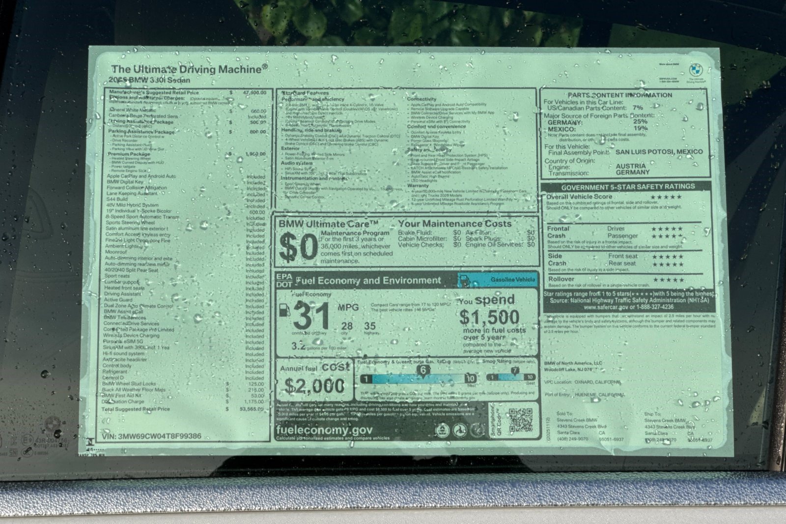 Used 2026 BMW 330i Sedan w/ Premium Package RWD image 29