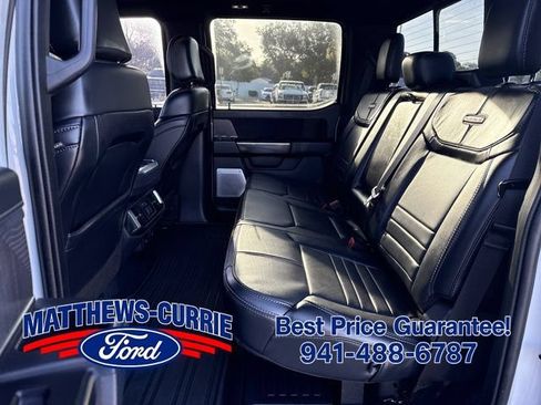 Certified 2023 Ford F150 Platinum w/ Equipment Group 701A High AWD/4WD image 13