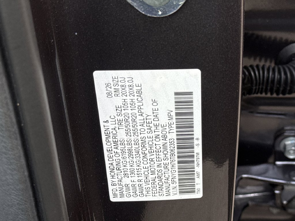 New 2026 Honda Pilot Touring image 27