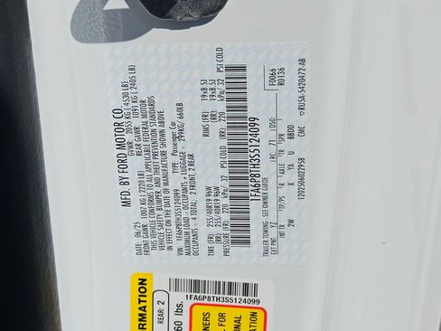 New 2025 Ford Mustang Coupe image 15