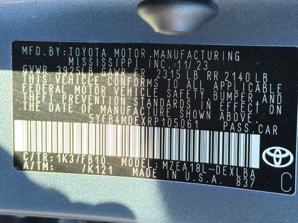 Used 2024 Toyota Corolla LE FWD image 35