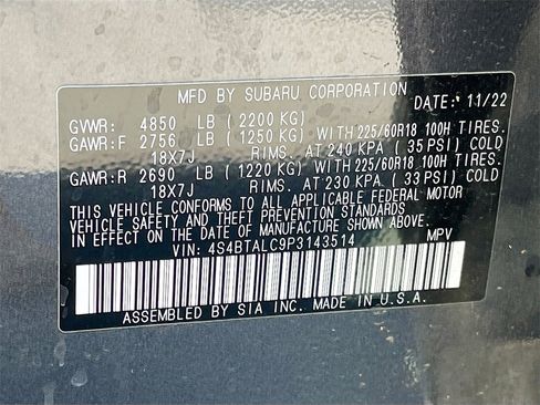 Used 2023 Subaru Outback Onyx Edition image 33