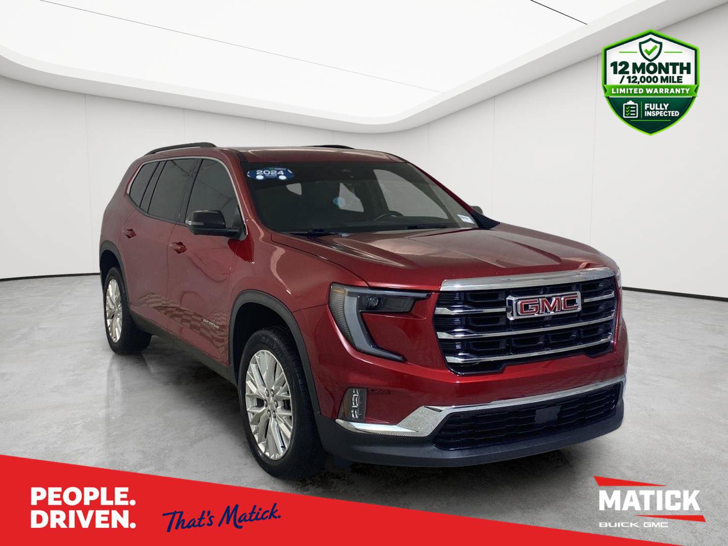 Certified 2024 GMC Acadia Elevation w/ LPO, Floor Liner Package AWD/4WD image 1