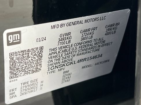 Used 2024 Chevrolet Suburban High Country w/ Premium Package 2 image 59