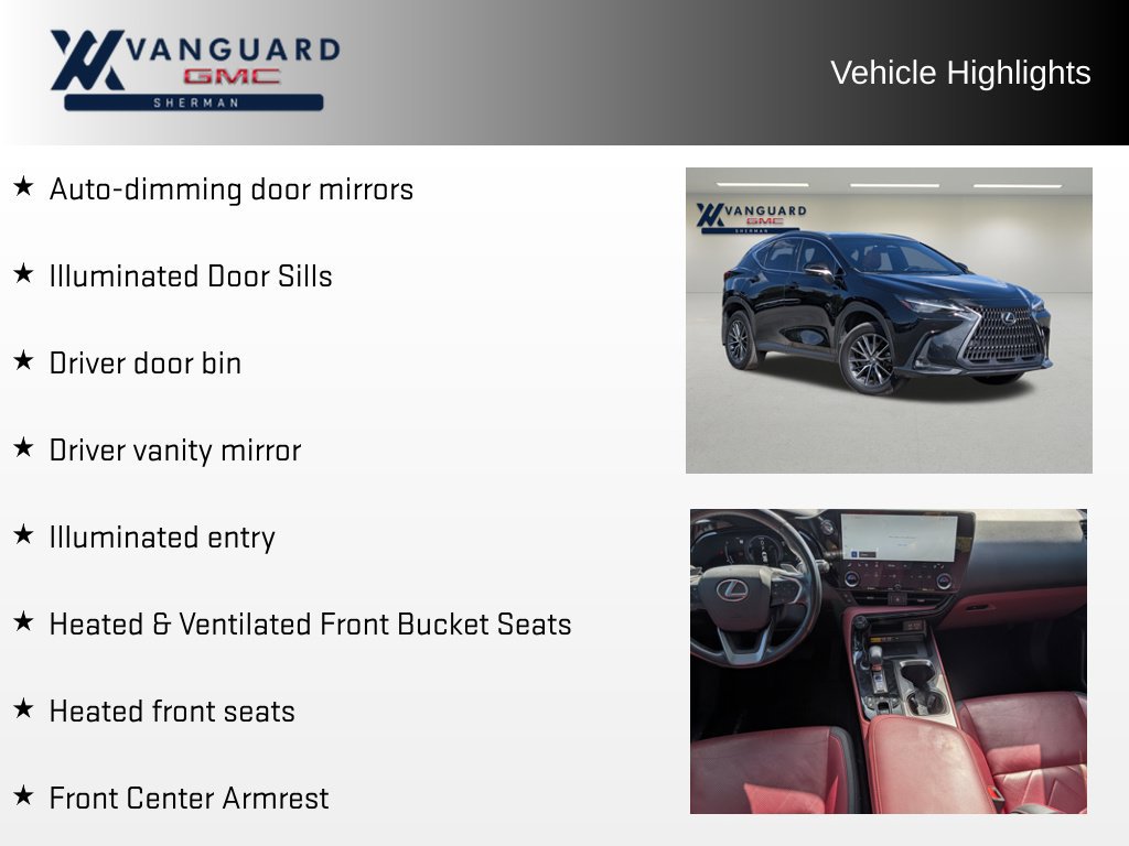Used 2024 Lexus NX 350h AWD w/ Vision Package image 21