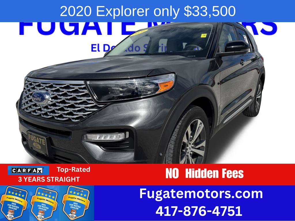 Used 2020 Ford Explorer Platinum w/ Premium Technology Package AWD/4WD 360° Tour