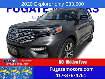 Used 2020 Ford Explorer Platinum w/ Premium Technology Package