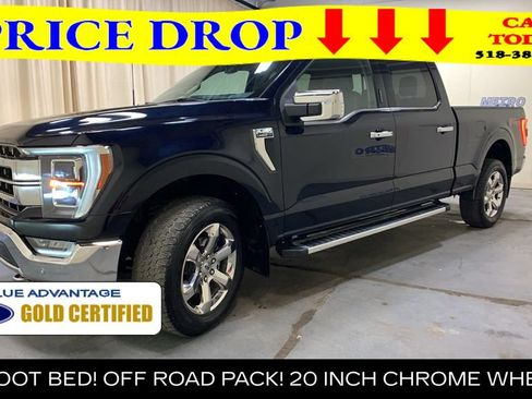 Certified 2022 Ford F150 Lariat w/ Equipment Group 502A High AWD/4WD image 45