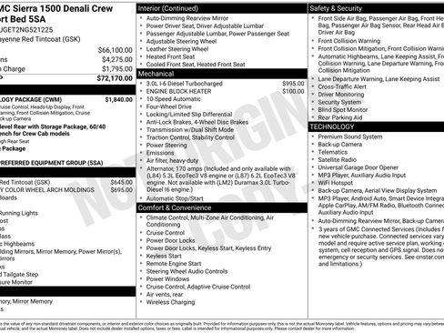 Used 2022 GMC Sierra 1500 Denali w/ Technology Package AWD/4WD image 16