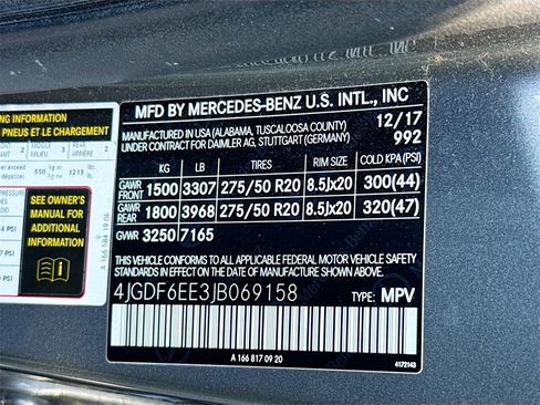 Used 2018 Mercedes-Benz GLS 450 GLS 450 w/ Premium Package image 35