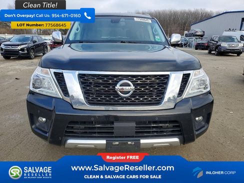 Used 2017 Nissan Armada Platinum w/ Captain Seat Package AWD/4WD image 7