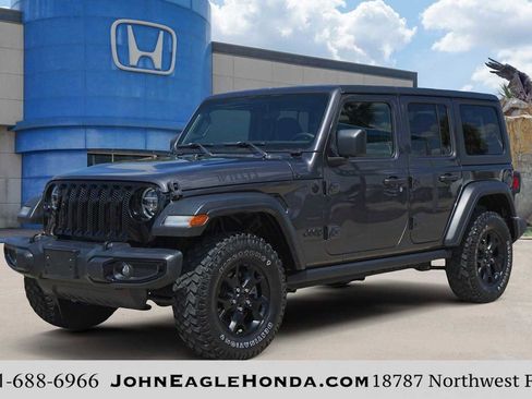 Used 2021 Jeep Wrangler Unlimited Sport image 1