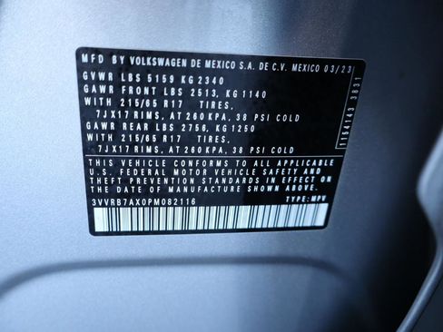 Used 2023 Volkswagen Tiguan S FWD image 40