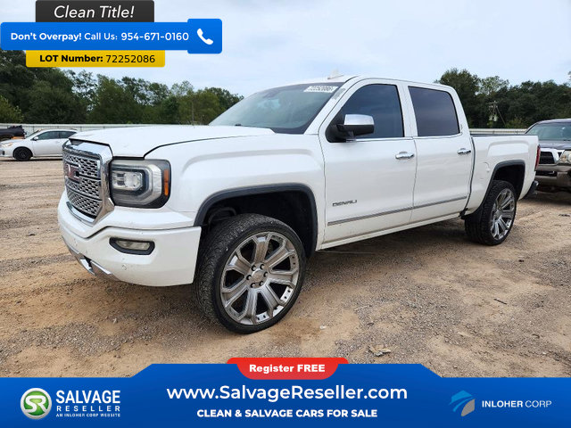Used 2016 GMC Sierra 1500 Denali w/ Enhanced Driver Alert Package AWD/4WD image 1