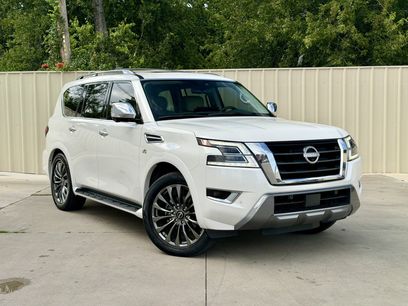 Used 2021 Nissan Armada Platinum w/ Captain's Chairs Package
