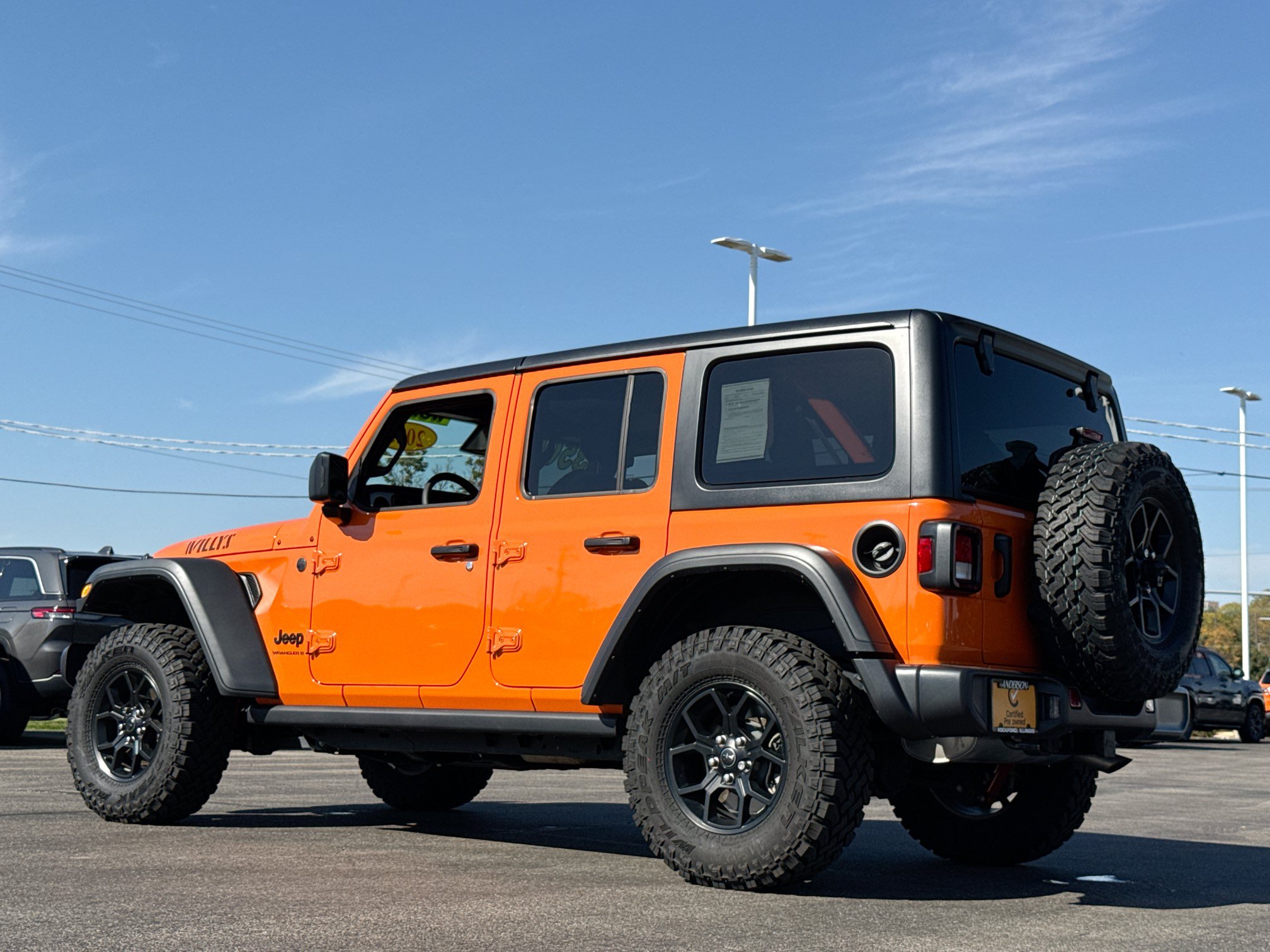 Used 2025 Jeep Wrangler Unlimited Sport AWD/4WD image 5