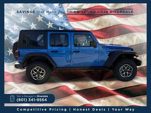 New 2025 Jeep Wrangler Unlimited Rubicon w/ Steel Bumper Group image 7