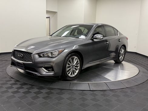 Used 2023 INFINITI Q50 Luxe w/ Cargo Package RWD image 3