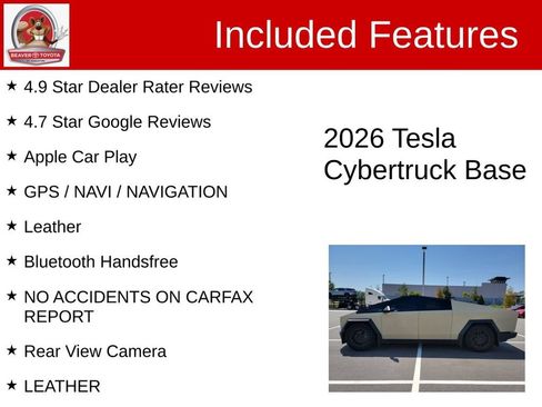 Used 2026 Tesla Cybertruck AWD Crew Cab image 5