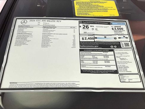 New 2026 Mercedes-Benz GLC 300 4MATIC image 18