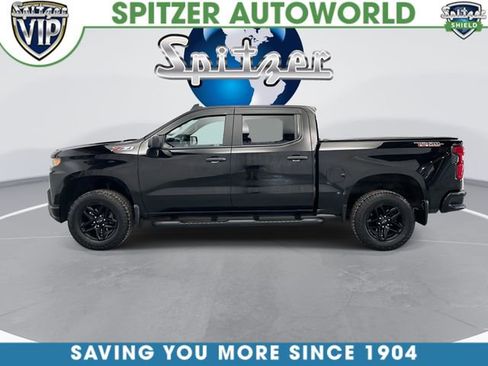 Used 2021 Chevrolet Silverado 1500 Custom Trail Boss w/ LPO, Dark Essentials Package AWD/4WD image 6