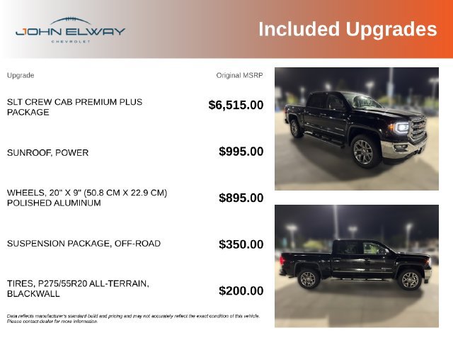 Used 2018 GMC Sierra 1500 SLT AWD/4WD image 6