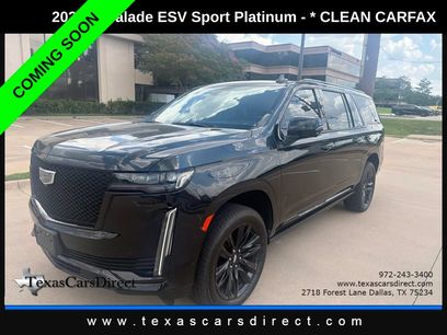 Used 2021 Cadillac Escalade ESV Sport Platinum