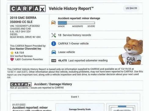 Used 2018 GMC Sierra 3500 SLE w/ SLE Preferred Package image 5