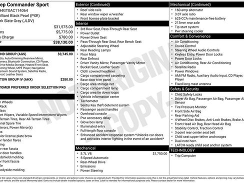 Used 2010 Jeep Commander Sport w/ Sun/Sound Group RWD image 11