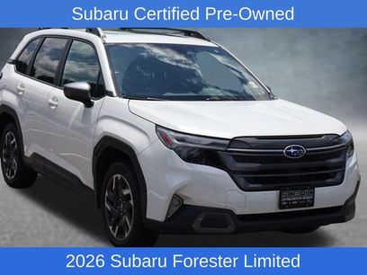 Used 2026 Subaru Forester Limited w/ Limited Package