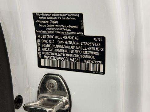 Certified 2016 Porsche 911 Carrera 4S AWD/4WD image 59