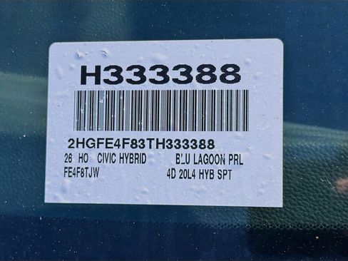 New 2026 Honda Civic Sport image 26