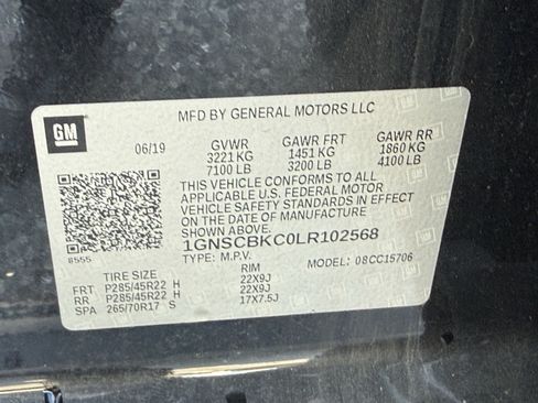 Used 2020 Chevrolet Tahoe LT RWD image 17
