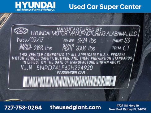 Used 2018 Hyundai Elantra SE FWD image 30