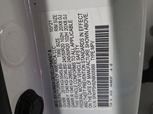 Used 2022 Honda Pilot Touring image 27