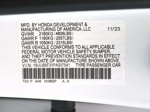 Certified 2023 Acura TLX image 26