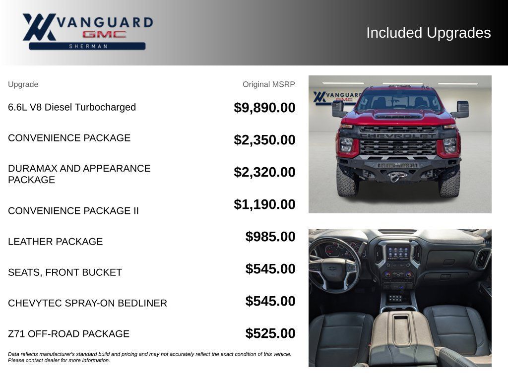 Used 2022 Chevrolet Silverado 2500 LT w/ Convenience Package AWD/4WD image 9