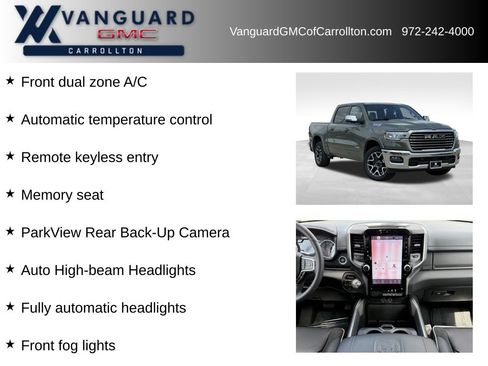 Used 2026 RAM 1500 Laramie AWD/4WD image 12