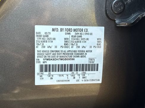 Used 2021 Ford Explorer XLT w/ Class III Trailer Tow Package image 28