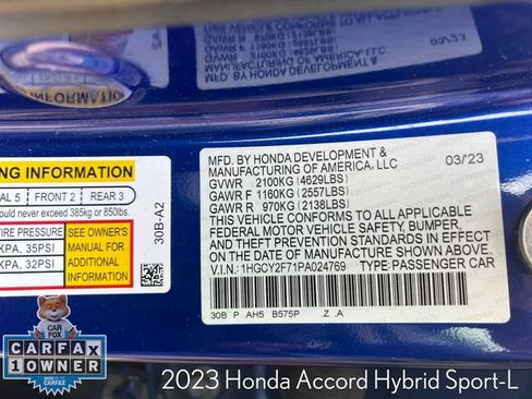 Used 2023 Honda Accord Sport image 31