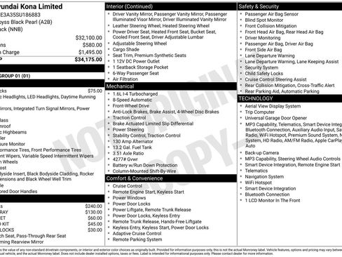 Used 2025 Hyundai Kona Limited FWD image 6