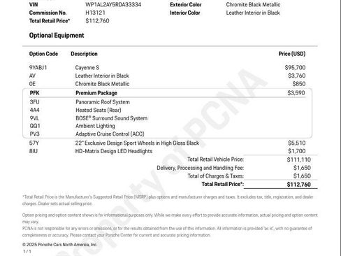 Used 2024 Porsche Cayenne S w/ Premium Package image 24