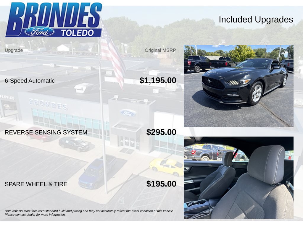 Used 2016 Ford Mustang Convertible RWD image 6