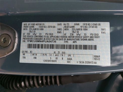 Used 2023 Ford Escape ST-Line w/ Tech Pack #1 image 35